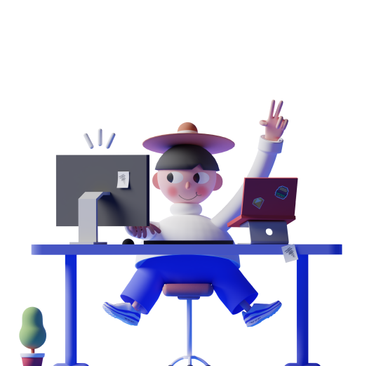 Hosting account illustration